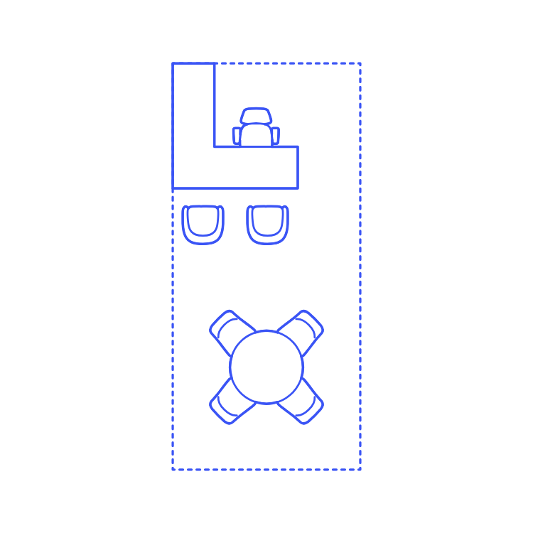 Layouts Private Offices L Shape Center Meeting Craft Design Svg File Free Vectors